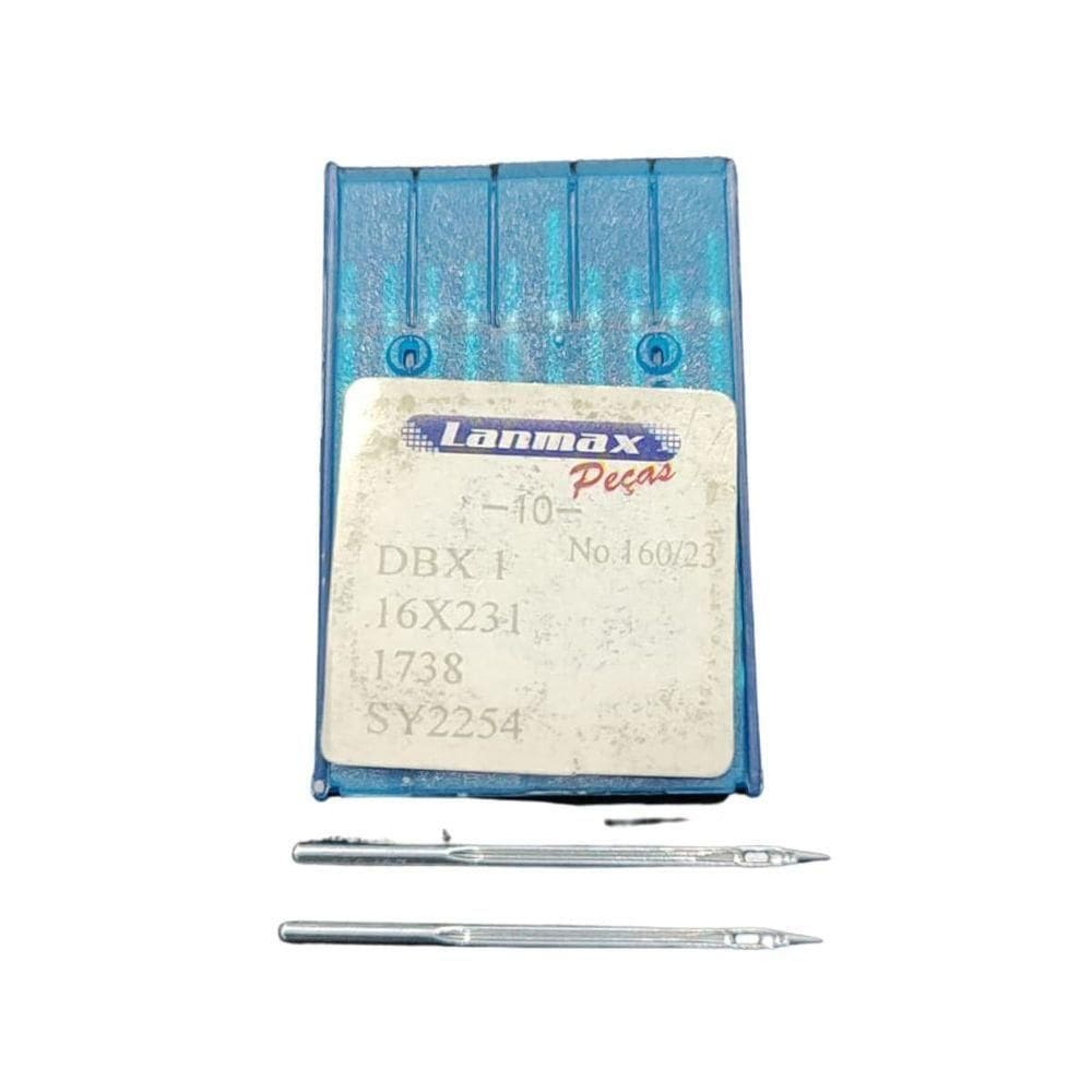 Agulha Para Maquina Costura Reta Industrial Cabo Fino Dbx1 - 10un 23