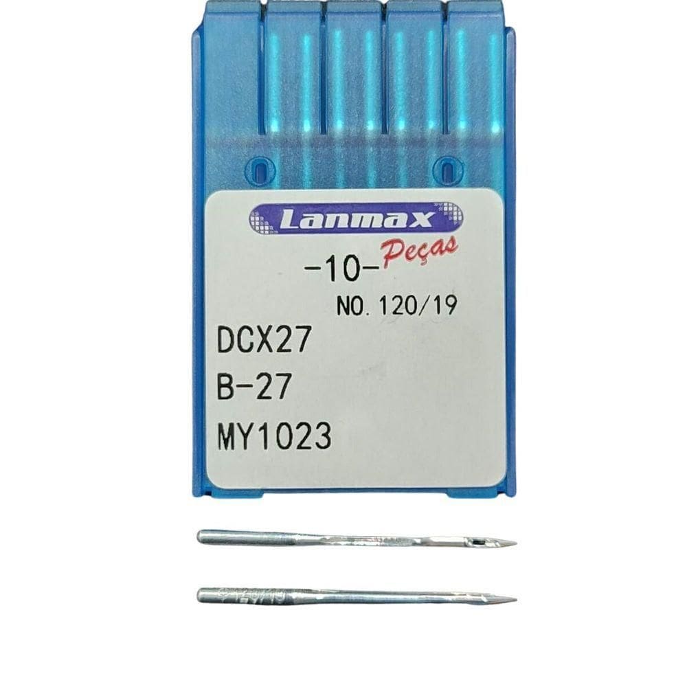 Agulha Para Máquina De Costura Overloque E Interloque Dcx27 - 10un 19