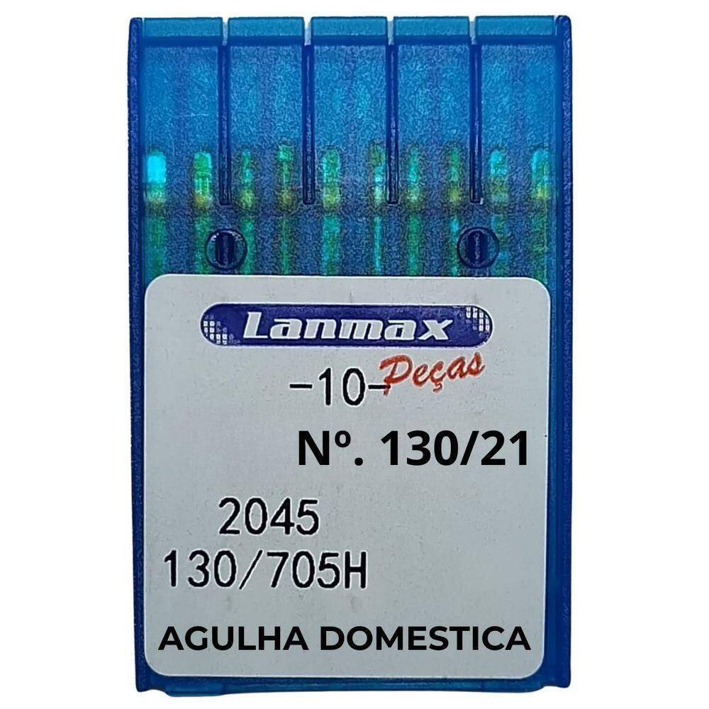Agulha 2045 Para Máquina De Costura Doméstica Portatil E Mini Maquina - 10un 21