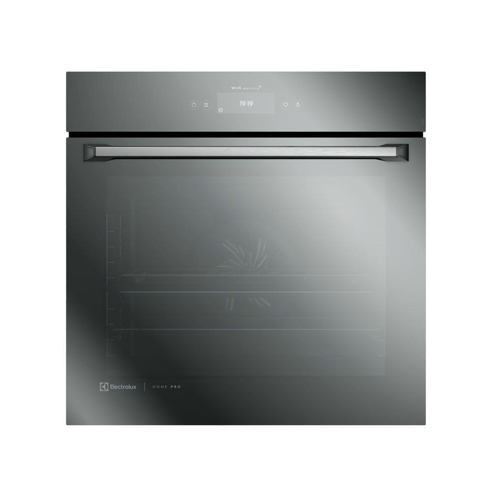 Forno de Embutir Electrolux Elétrico 80L Home Pro c/ AirFryer, Wi-Fi e VaporBake Inox (OE9XS)