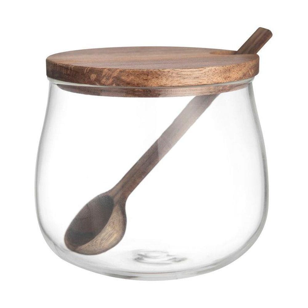 Açucareiro Home Style Light Acácia 9,5 cm