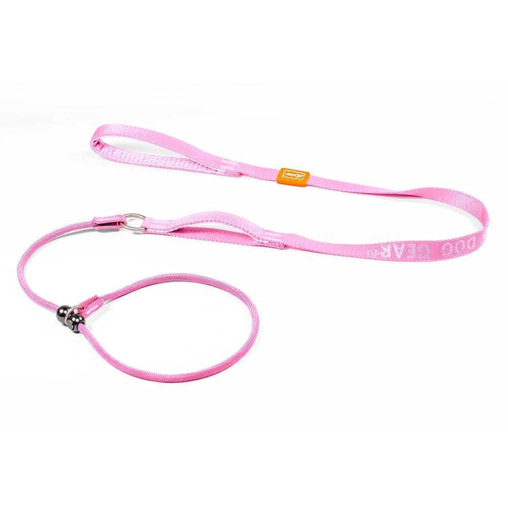 Coleira Dog Slip Lead Howgo Training No-Pull Nylon Rosa 150 cm