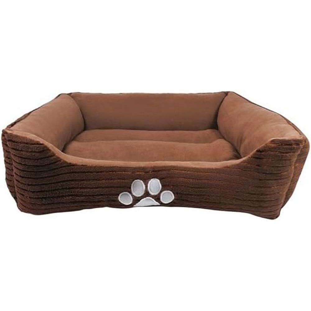 Cama para animais de estimação Long Rich HCT REC-005, café retangular reversível