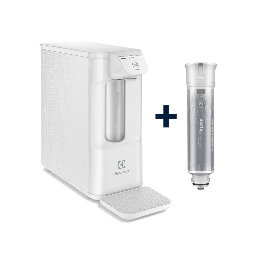 Purificador de água Pure 4x Electrolux (PE12B) + Filtro/Refil de Água Acqua Pure