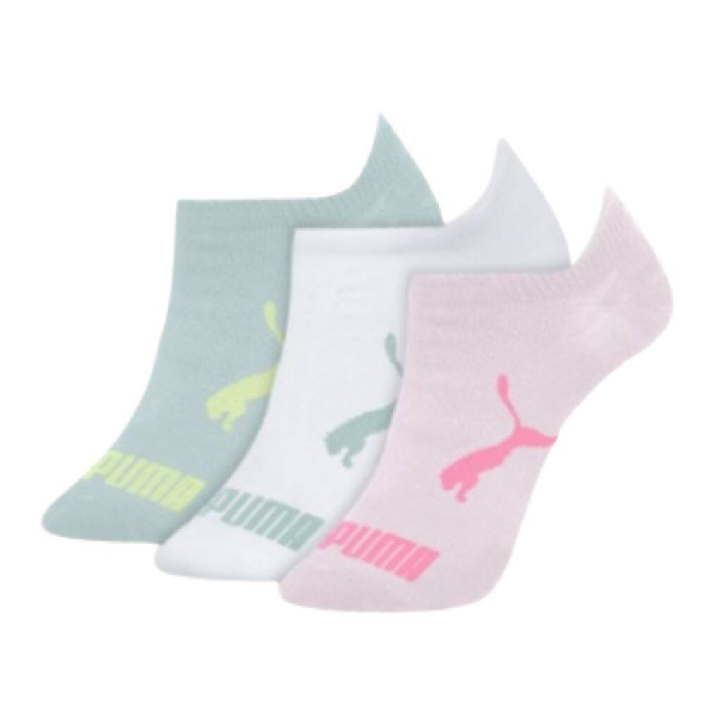 Kit Meia Sapatilha Invisível Puma Infantil 25 à 28 Vd/Bc/Rs