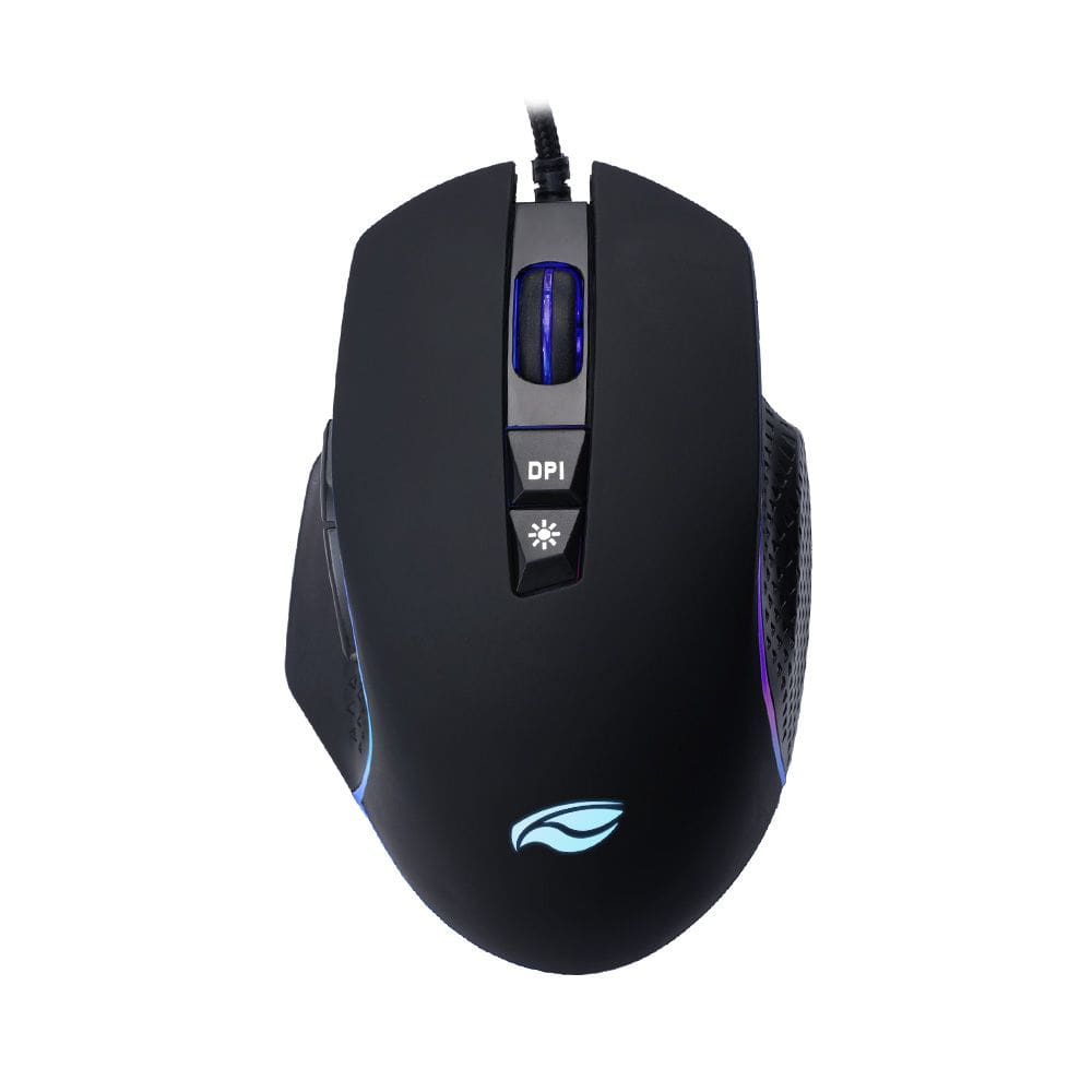 Mouse Gamer C3Tech MG-330BK Commander USB RGB Alta Precisão - Preto