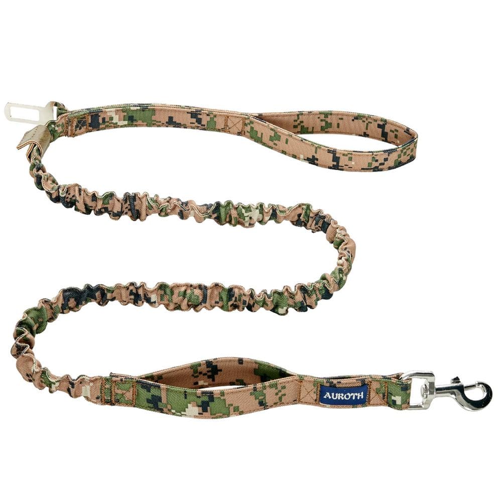 Coleira de cachorro AUROTH Heavy Duty Bungee Nylon para cães grandes de 6 pés