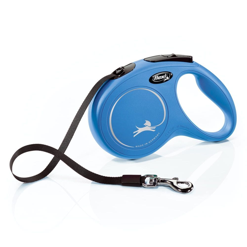 Coleira retrátil para cães FLEXI New Classic Tape para cães médios