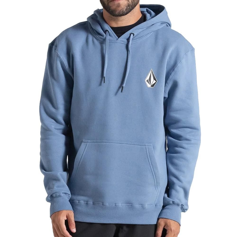 Moletom Volcom Canguru Iconic Stone WT25 Masculina Azul