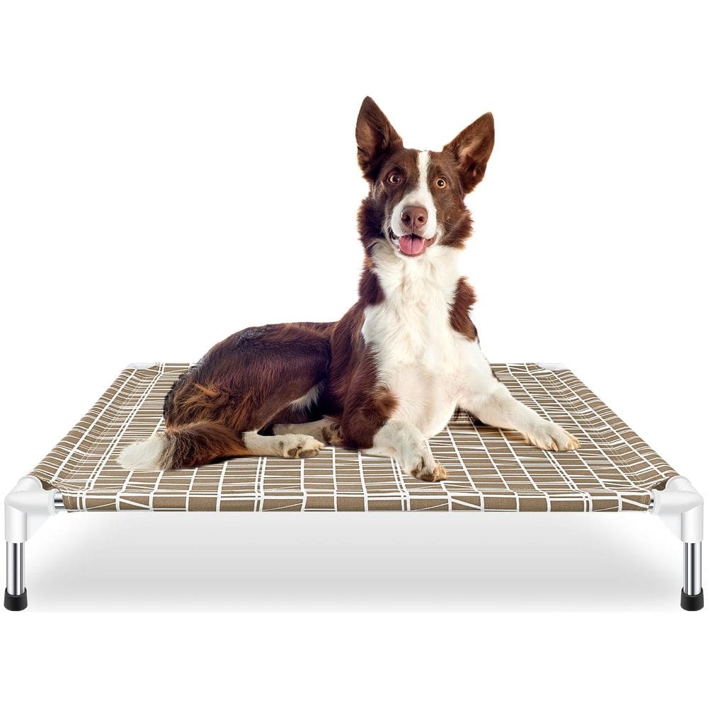 Cama para cães Dopliv Elevated Raised Pet Berço de tamanho médio
