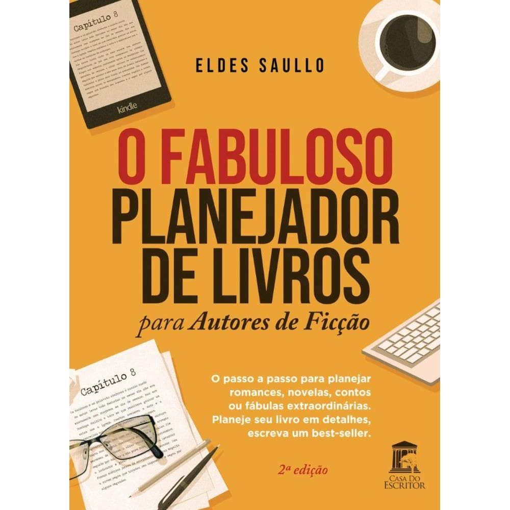O Fabuloso Planejador de Livros Para Autores de Ficção