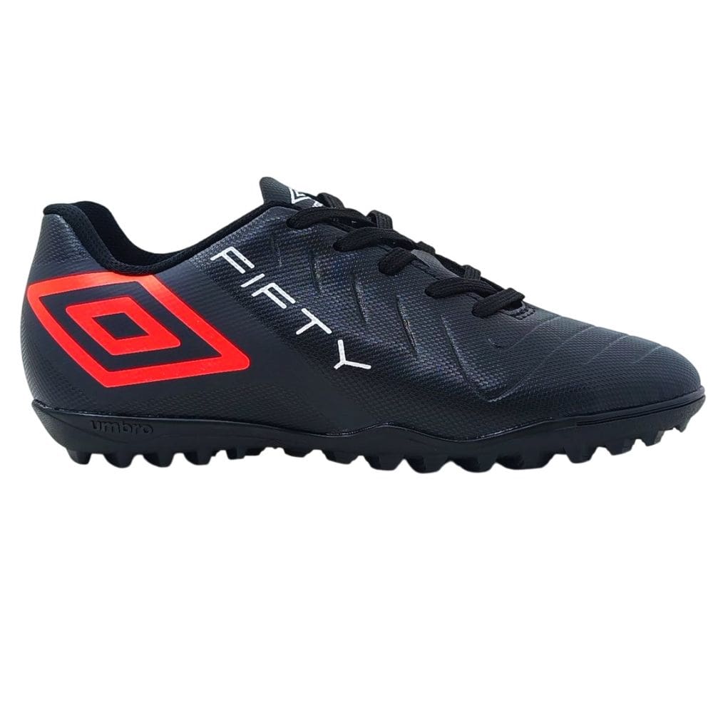 Chuteira infantil Menino Futebol Society Jogo Treino Inf Umbro Fifty Vi Jr
