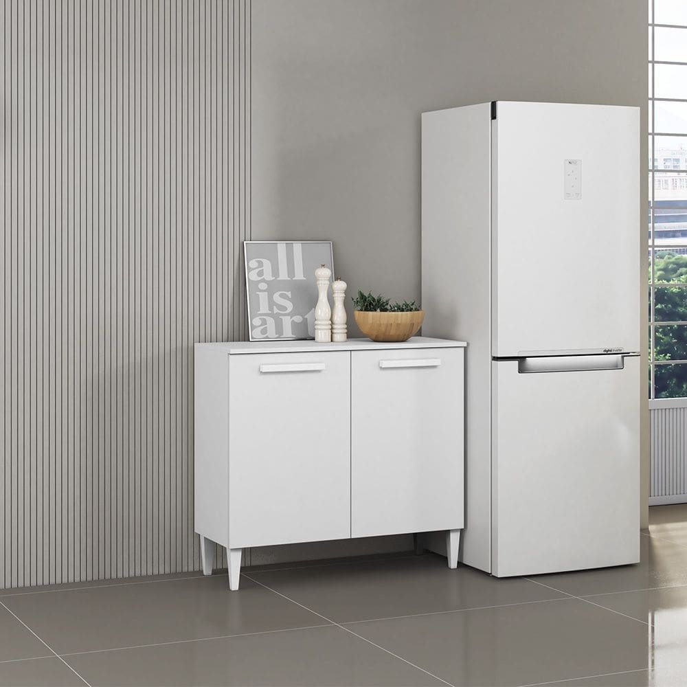 Balcão Isabelle Branco Aramóveis