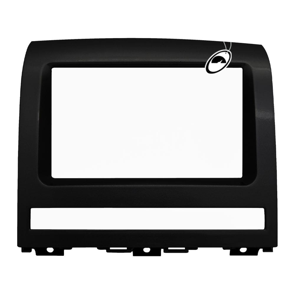 Moldura De Painel Preta 2 Din Fiat Palio 2005 / 2011 Wekend e Idea Para Cd Dvd 2 Dins