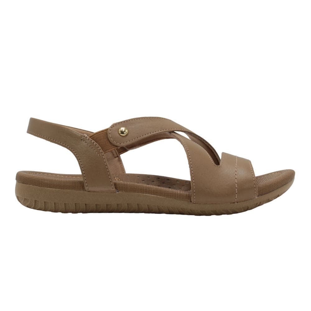 Sandália Feminina Usaflex R1804099 Camel