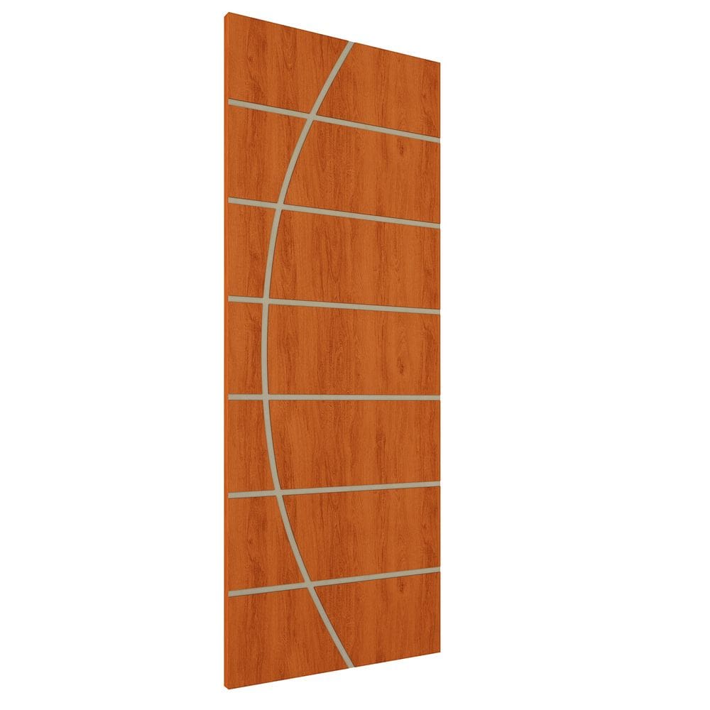 Kit 2 Portas De Madeira Frisada U.V 210cm x 80cm - R20C