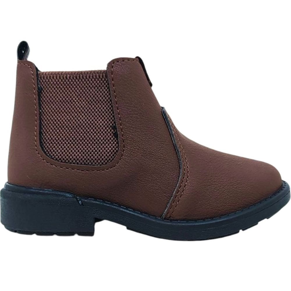 Botina Infantil Menino Casual Dia a Dia Calce Fácil Kidy 031-0088