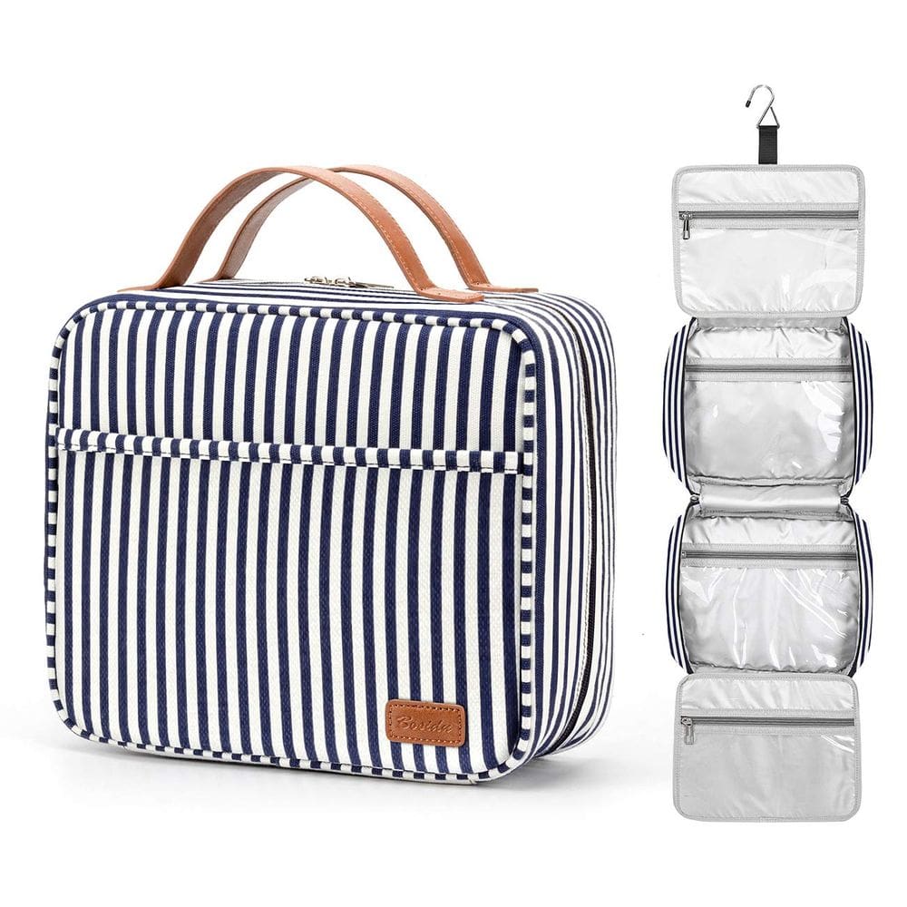 Bolsa de higiene de viagem Bosidu Hanging de grande capacidade para mulheres
