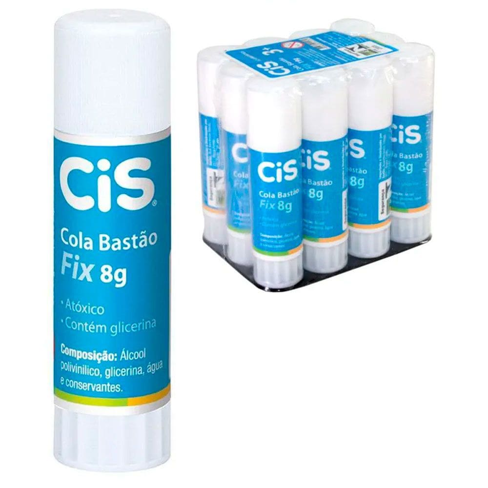Cola em Bastão 8g - Cis