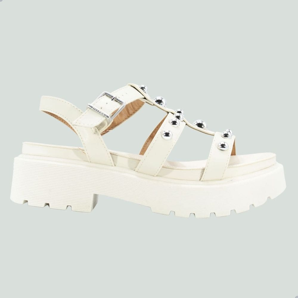 Sandália Feminina Vizzano Pelica Branco Off