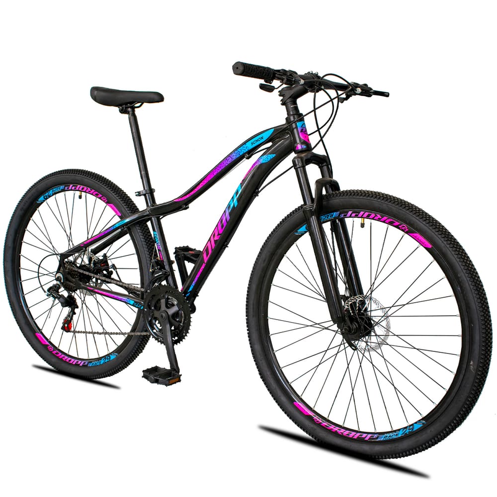 Bicicleta 29 Dropp Race 27 Marchas Câmbios Shimano Freio Hidráulico