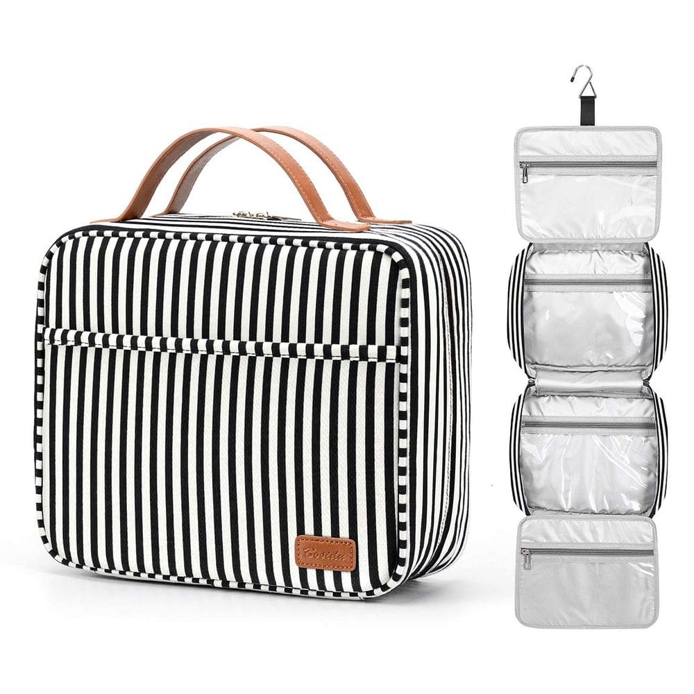 Bolsa de higiene de viagem Bosidu Hanging de grande capacidade para mulheres
