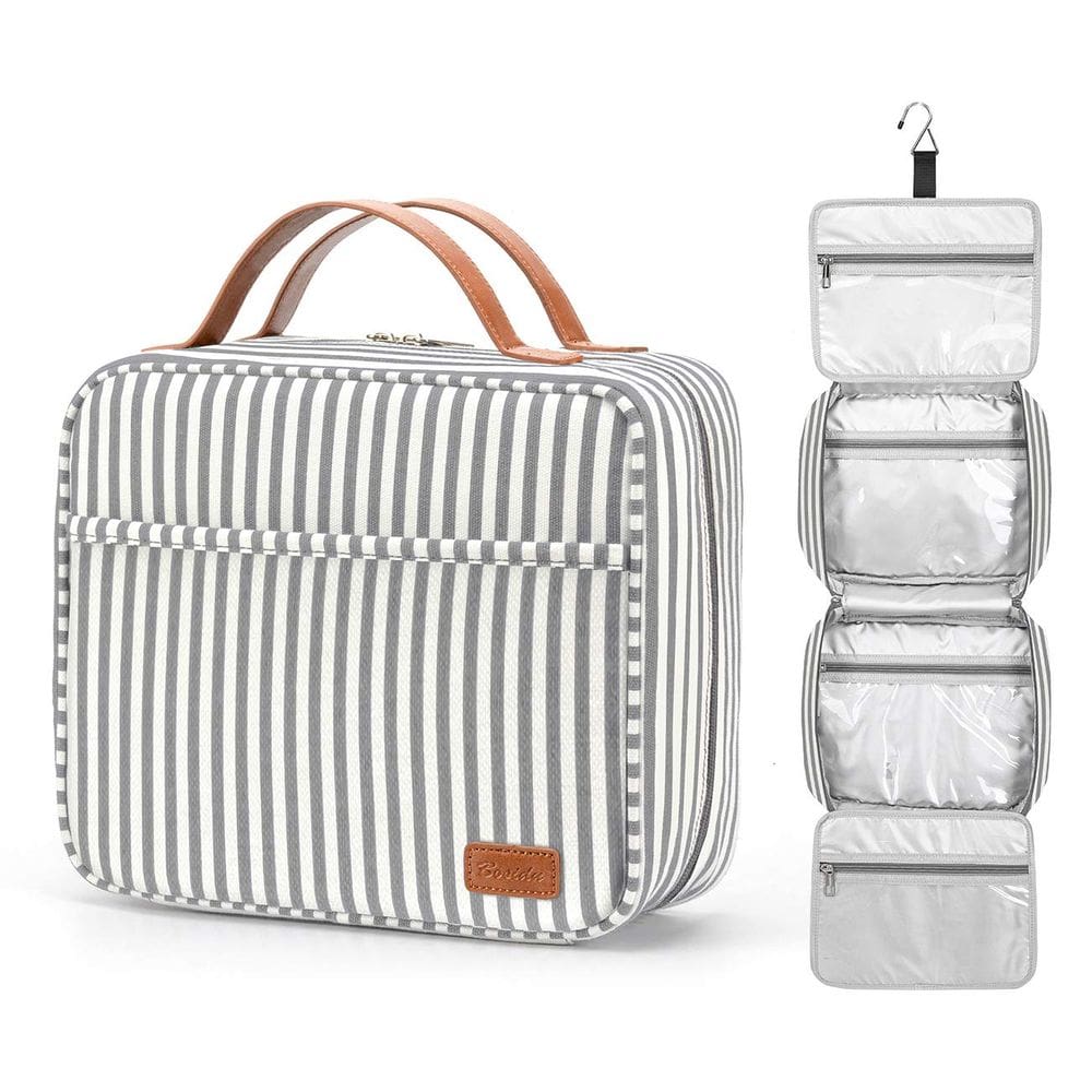 Bolsa de higiene de viagem Bosidu Hanging de grande capacidade para mulheres