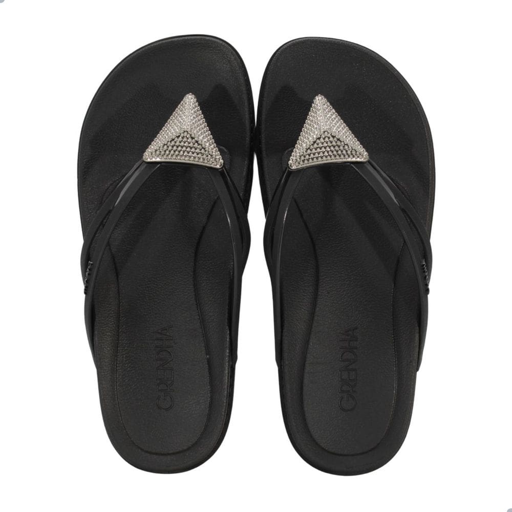 Tamanco Feminino Grendha Luxo Preto