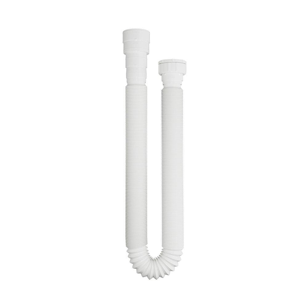 Sifão Sanfonado Extensível Blukit 2m Branco Universal