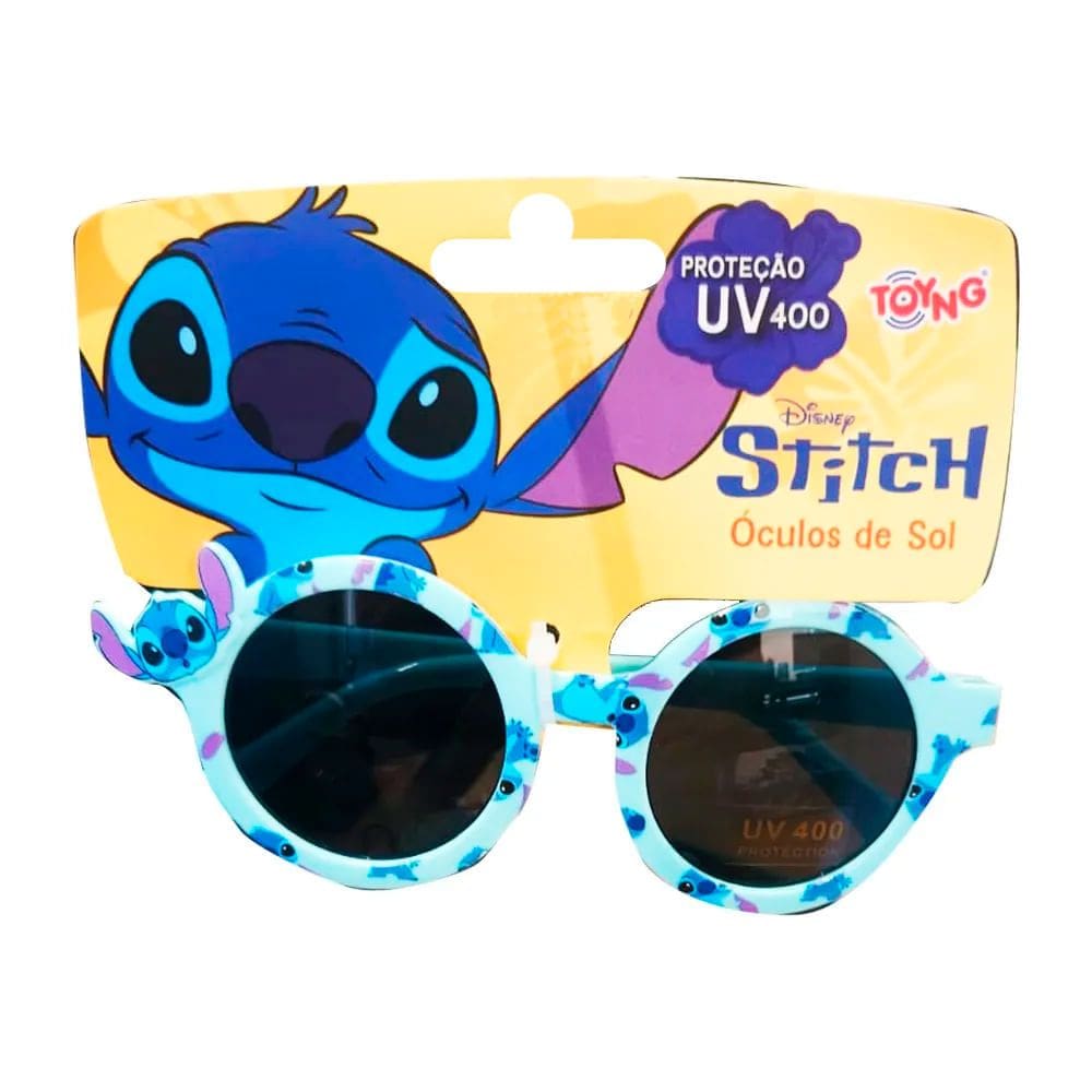 Óculos de Sol Infantil Toyng Disney Stitch com Proteção UV 400 1 Unidade