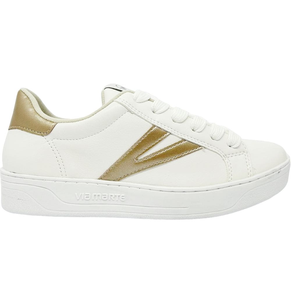 Tênis Feminino Casual Clássico Dia a Dia Passeio Trabalho Conforto Via Marte 064-002