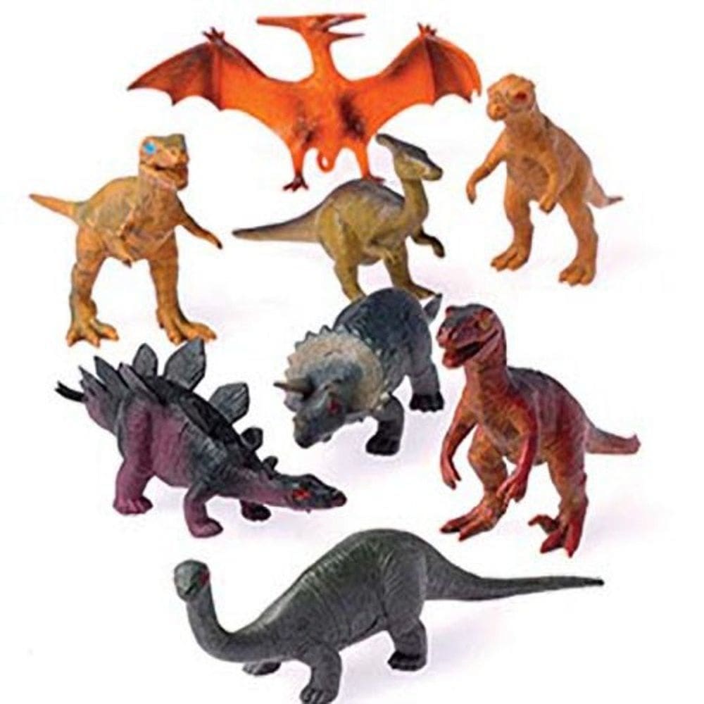 Toy Figure U.S. Toy Sorted, dinossauro de plástico de tamanho médio
