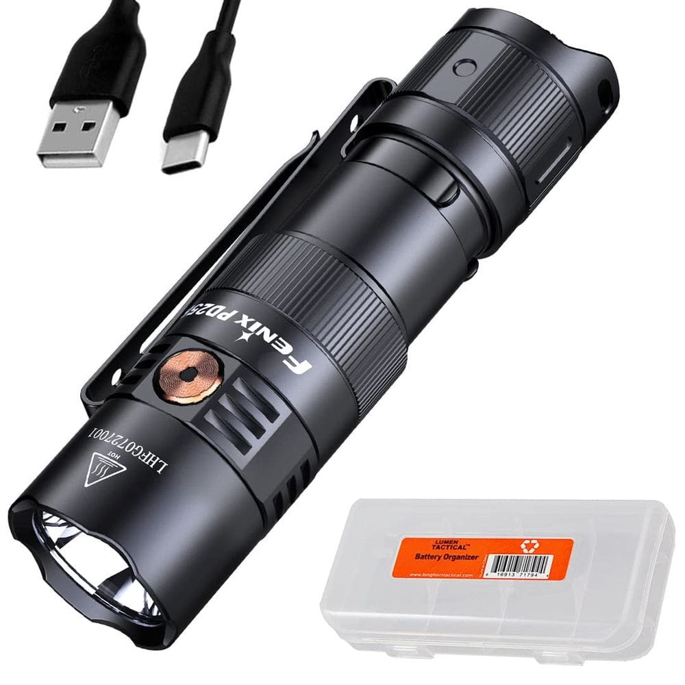 Lanterna Fenix PD25R EDC 800 lúmens USB-C recarregável