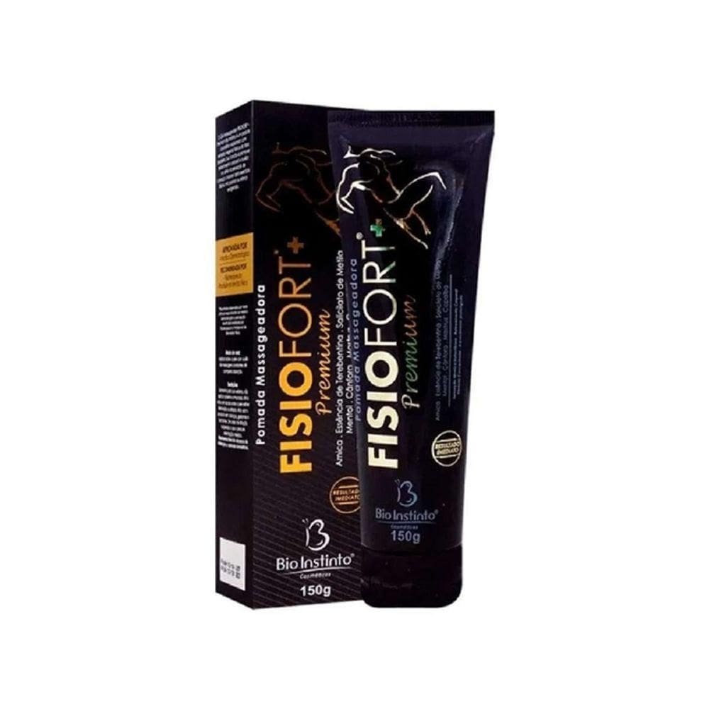 Pomada Fisiofort Premium Preta Bio Instinto