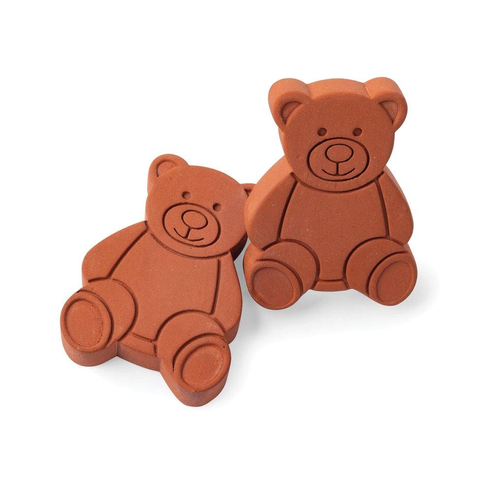 Conjunto de 2 ursos Terracotta Brown Sugar Keeper e Saver Fox Run Bear