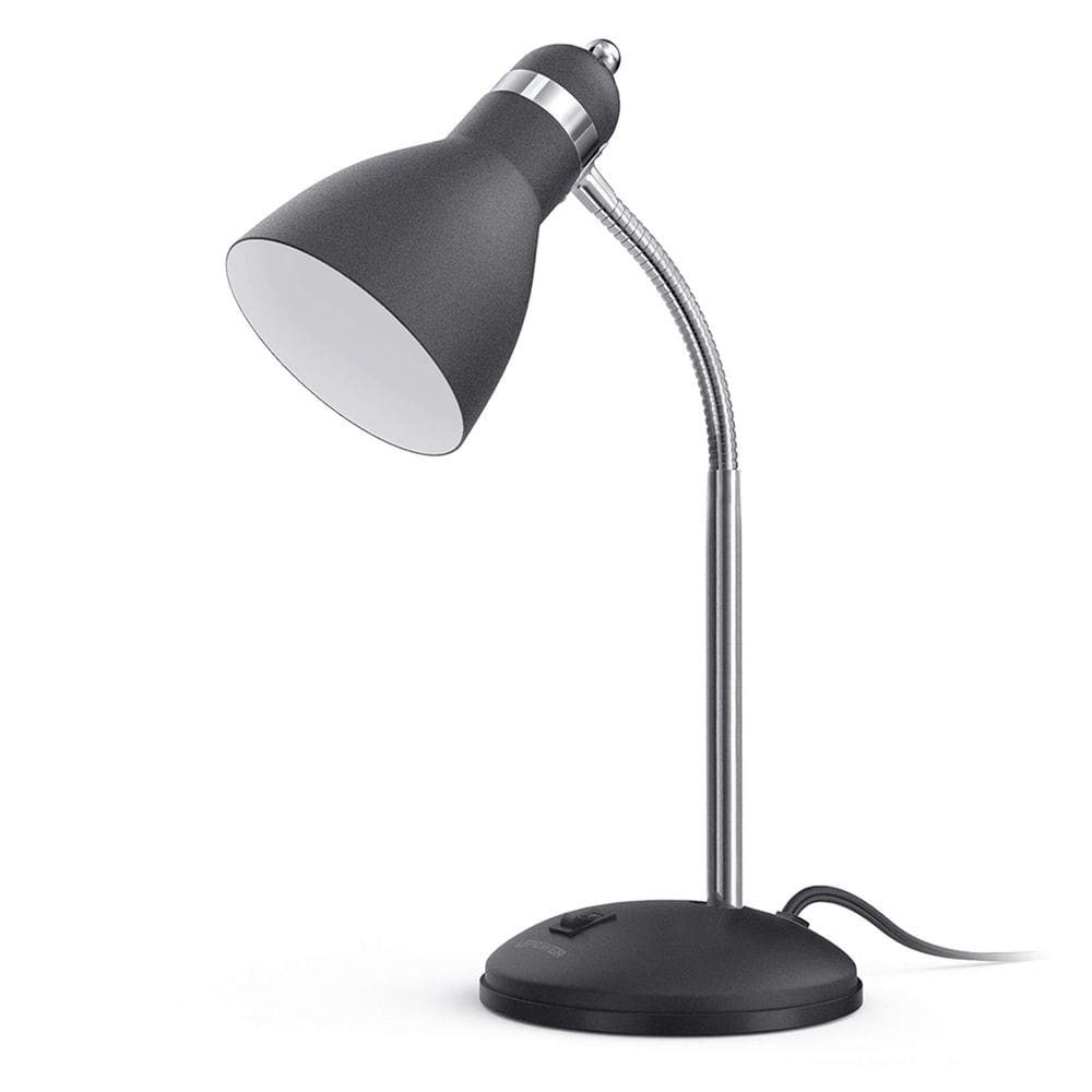 Candeeiro de mesa LEPOWER Metal Eye-Caring com pescoço de ganso flexível