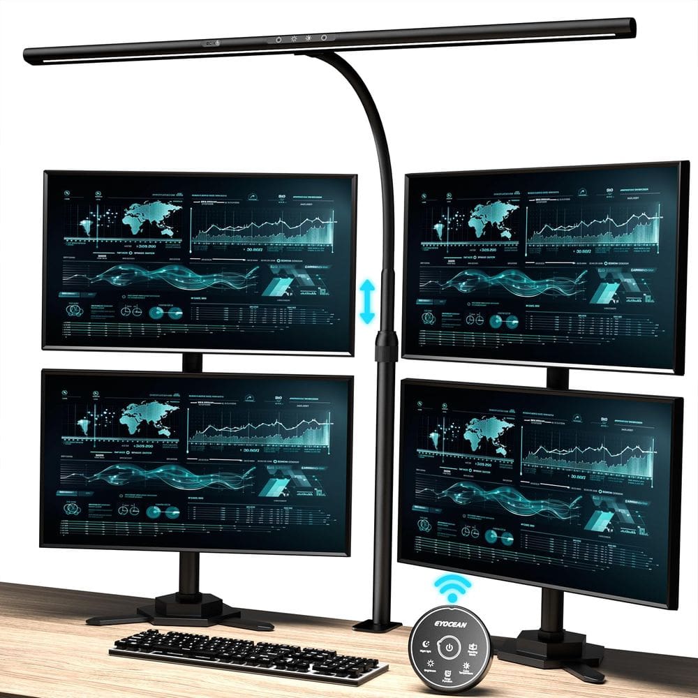 Lâmpada de mesa EYOCEAN 31.5 LED Gesture Sensing Control
