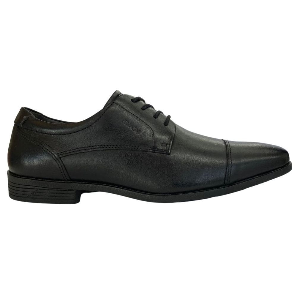 Sapato Ferracini London Masculino Preto de couro conforto