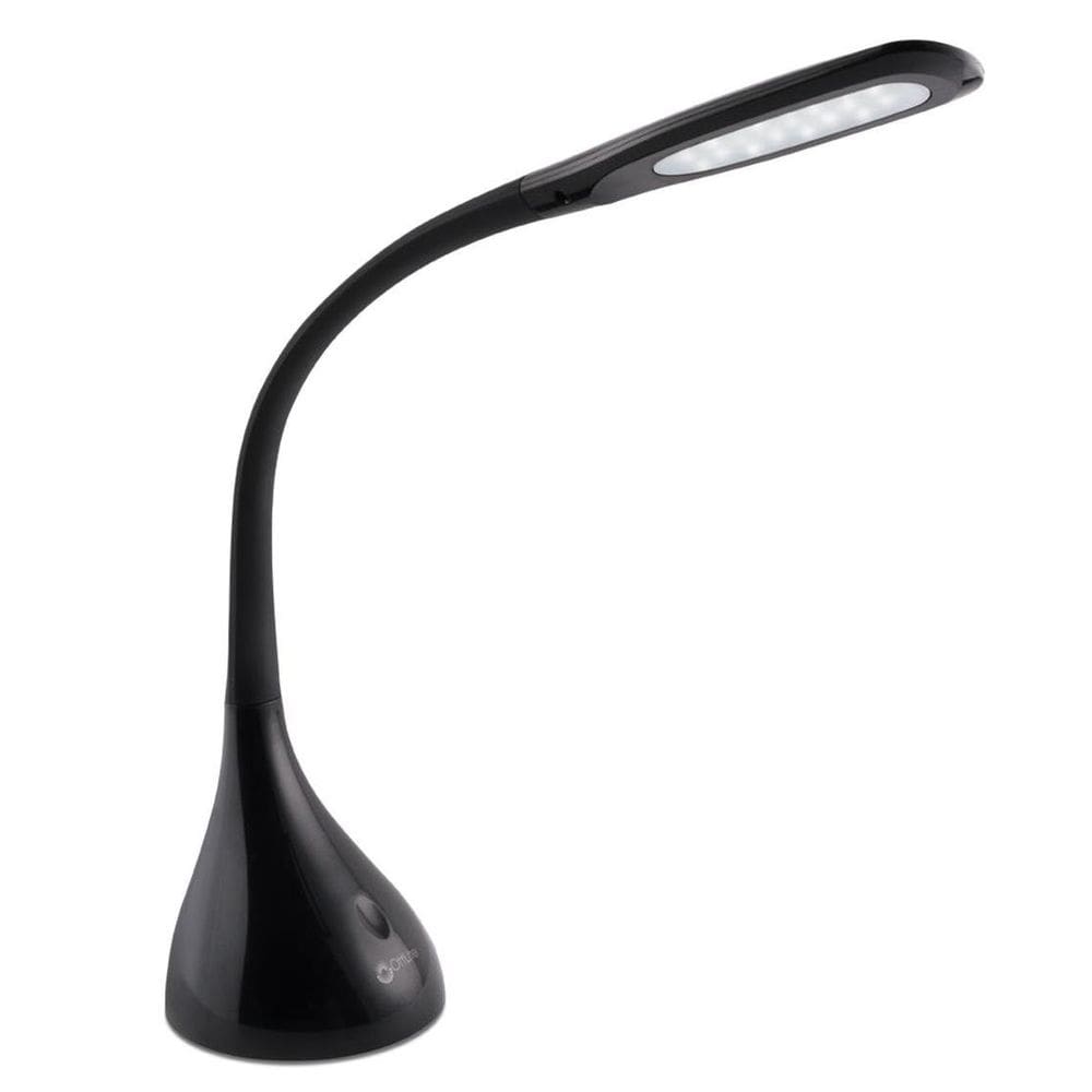Candeeiro de mesa OttLite Creative Curves LED com pescoço ajustável