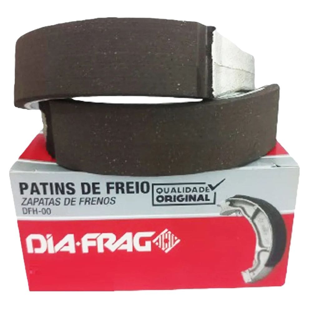 Patim Freio Crf 230 Nx150 Nx200 Xr200  Xr250 Xl/Xlx 250/350 Traseiro Diafrag