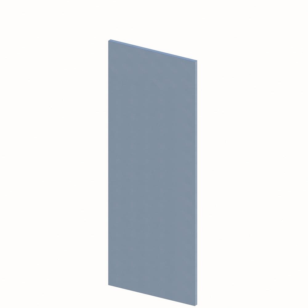 Folha de Porta de Madeira 210x60x3,5cm Cinza