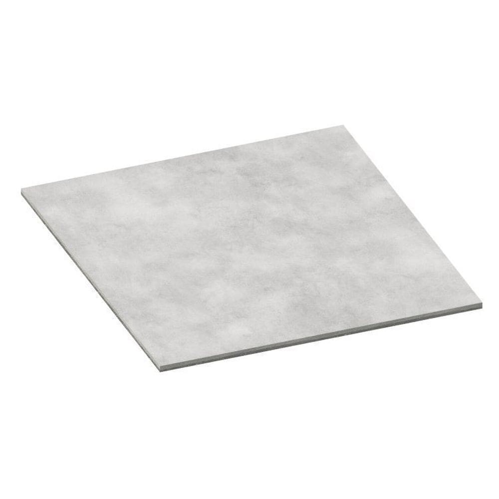 Kit com 20 M² Piso Colado 2mm 91,44 X 91,44 Cm Nobile Studio Concreto