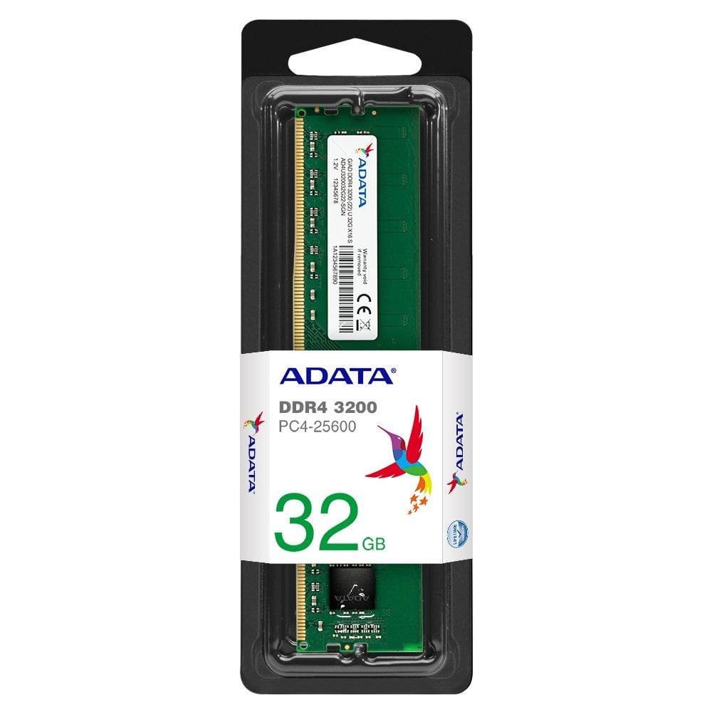 Memória DDR4 Adata, 32GB, 3200MHz