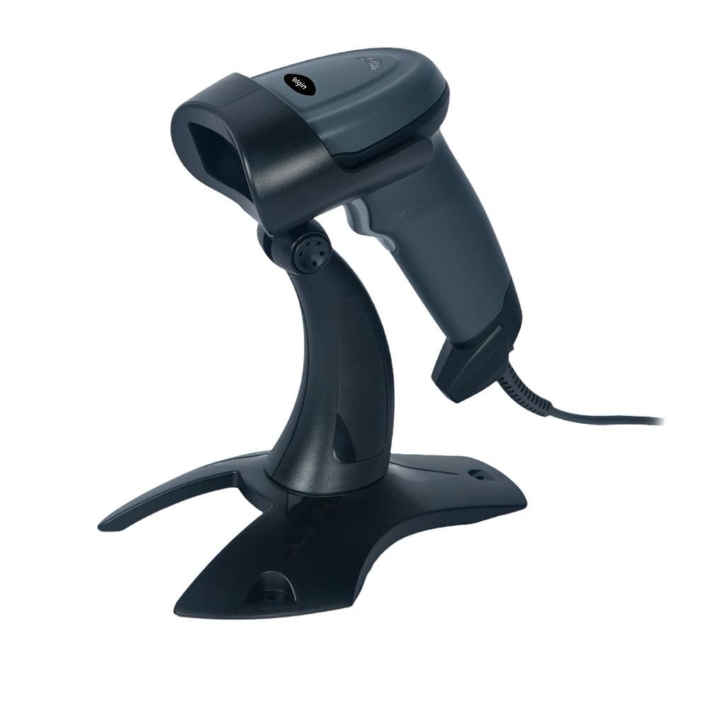 Leitor de Código de Barras Bematech BR-520, 2D e 1D, com Suporte, USB, Preto
