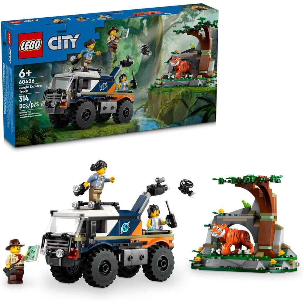 Lego City - Caminhão Off-Road Explorador Da Selva 60426