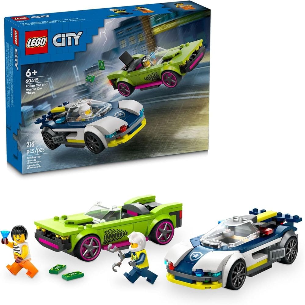 LEGO City - Perseguição de Carro da Policia e Muscle Car 60415