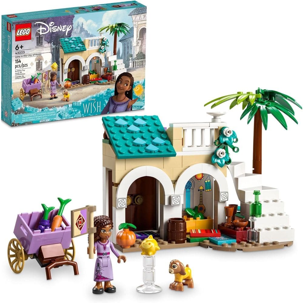 LEGO Disney - Asha na Cidade de Rosas 43223
