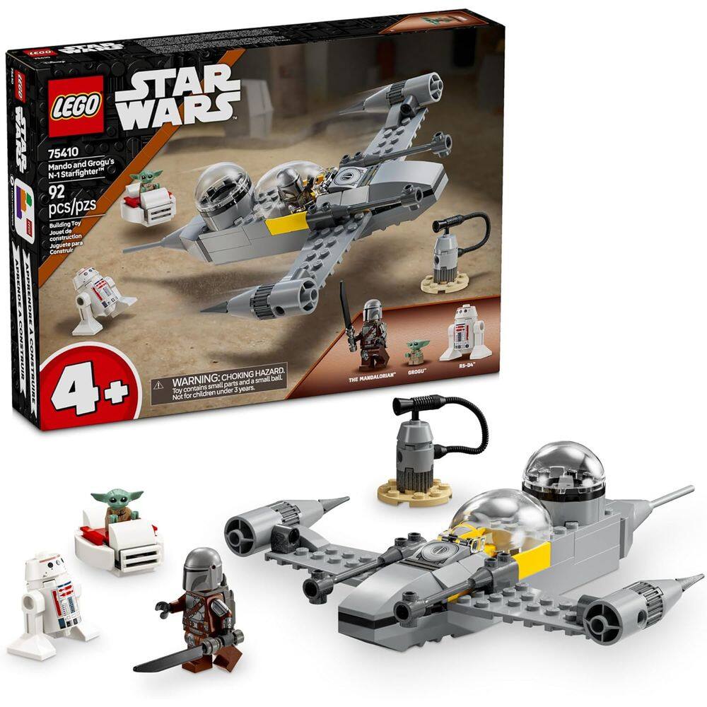 Lego Star Wars - Starfighter N-1 De Mando E Grogu 75410