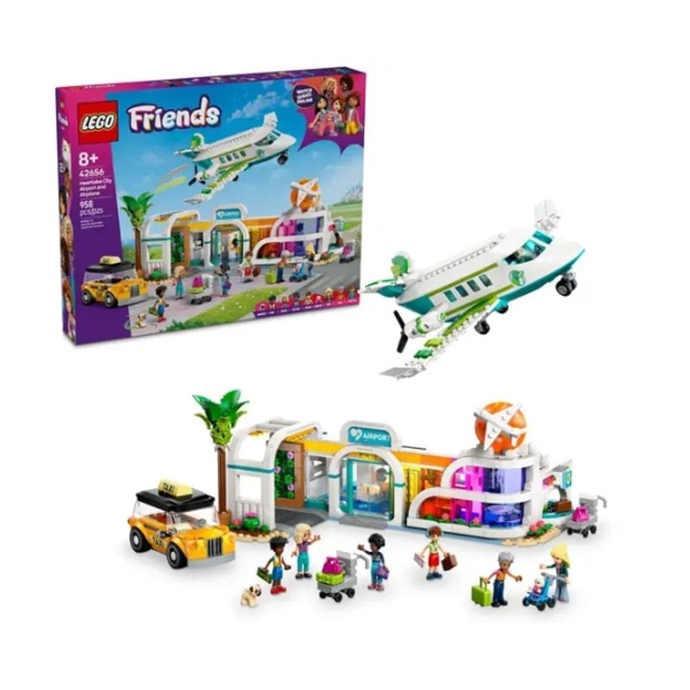 LEGO Friends - Aeroporto e avião de Heartlake City 42656