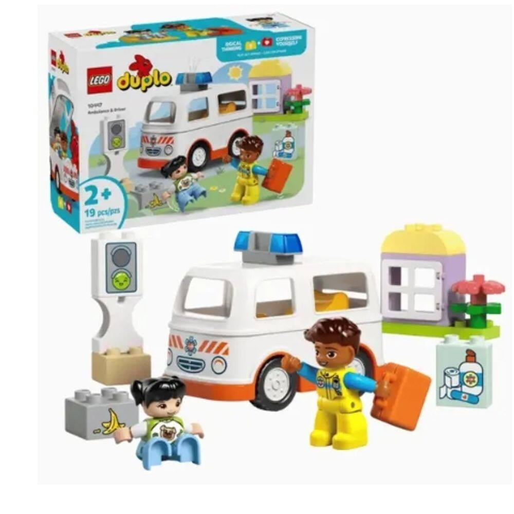 LEGO DUPLO - Ambulância e Motorista - 10447